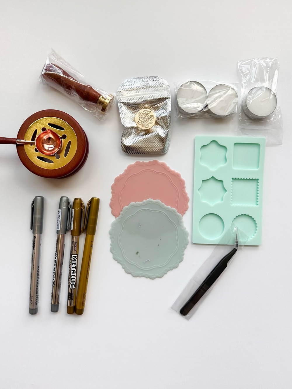 Wax Sealing Supplies Kit / Lot / Bundle